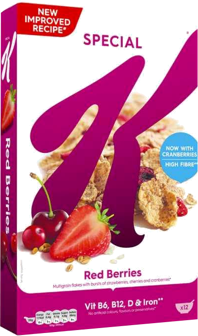 KELLOGGS  RED BERRIES X