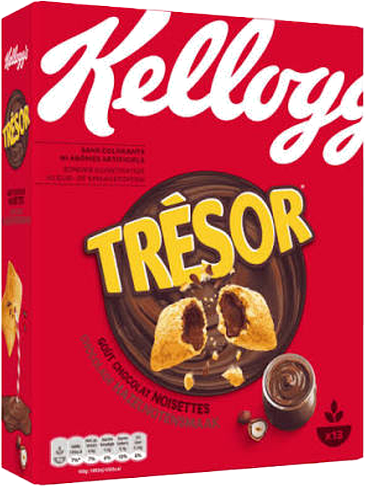 KELLOGGS TRESOR CHOCO NUT