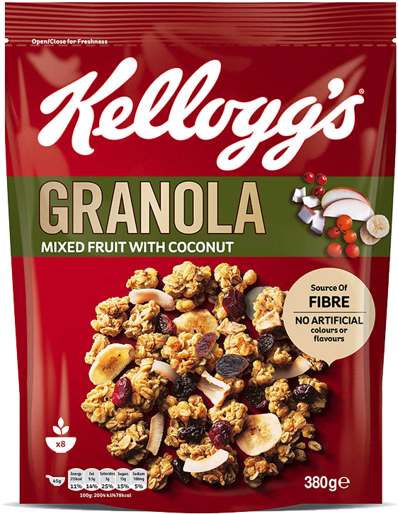 KELLOGS GRANOLA  FRUITS SP