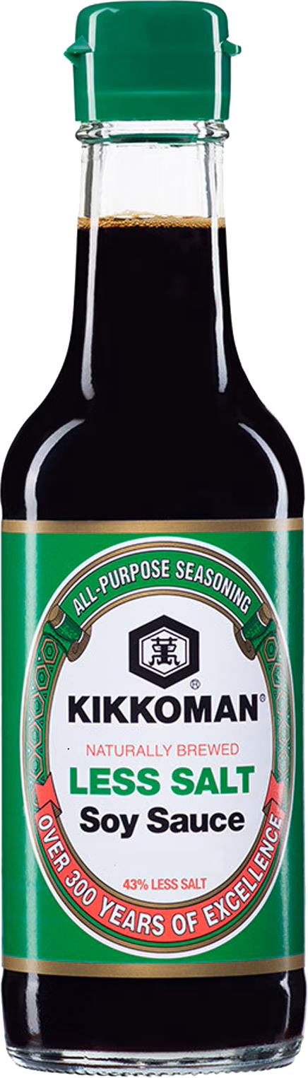 KIKKOMAN SOYA SAUCE LESS SALT