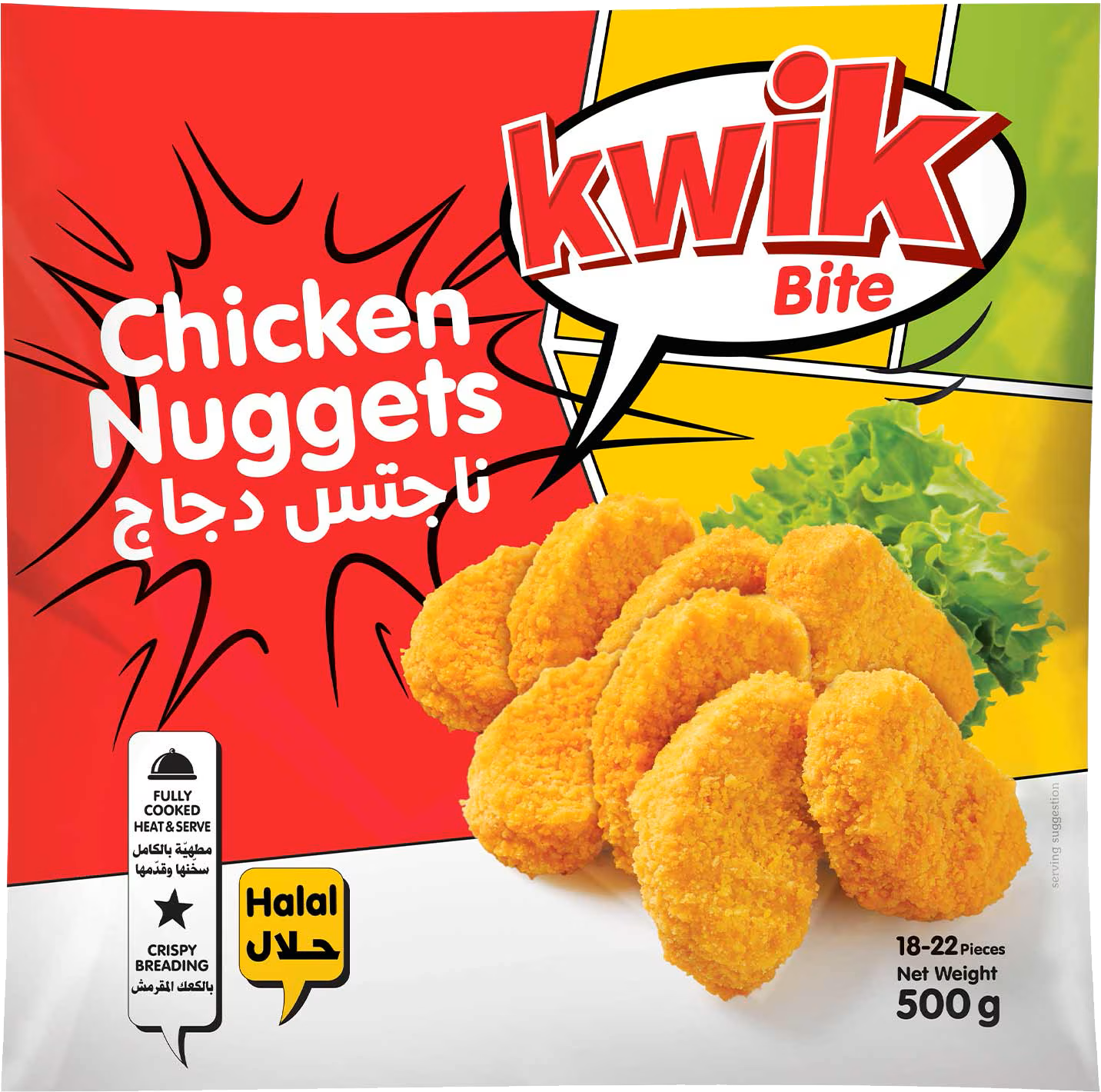 KWIK BREADED CHICKEN NUGGETS