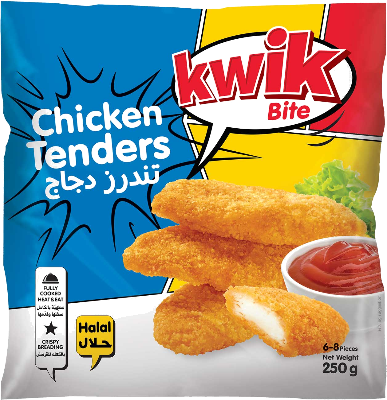 KWIK BREADED CHICKEN TENDERS