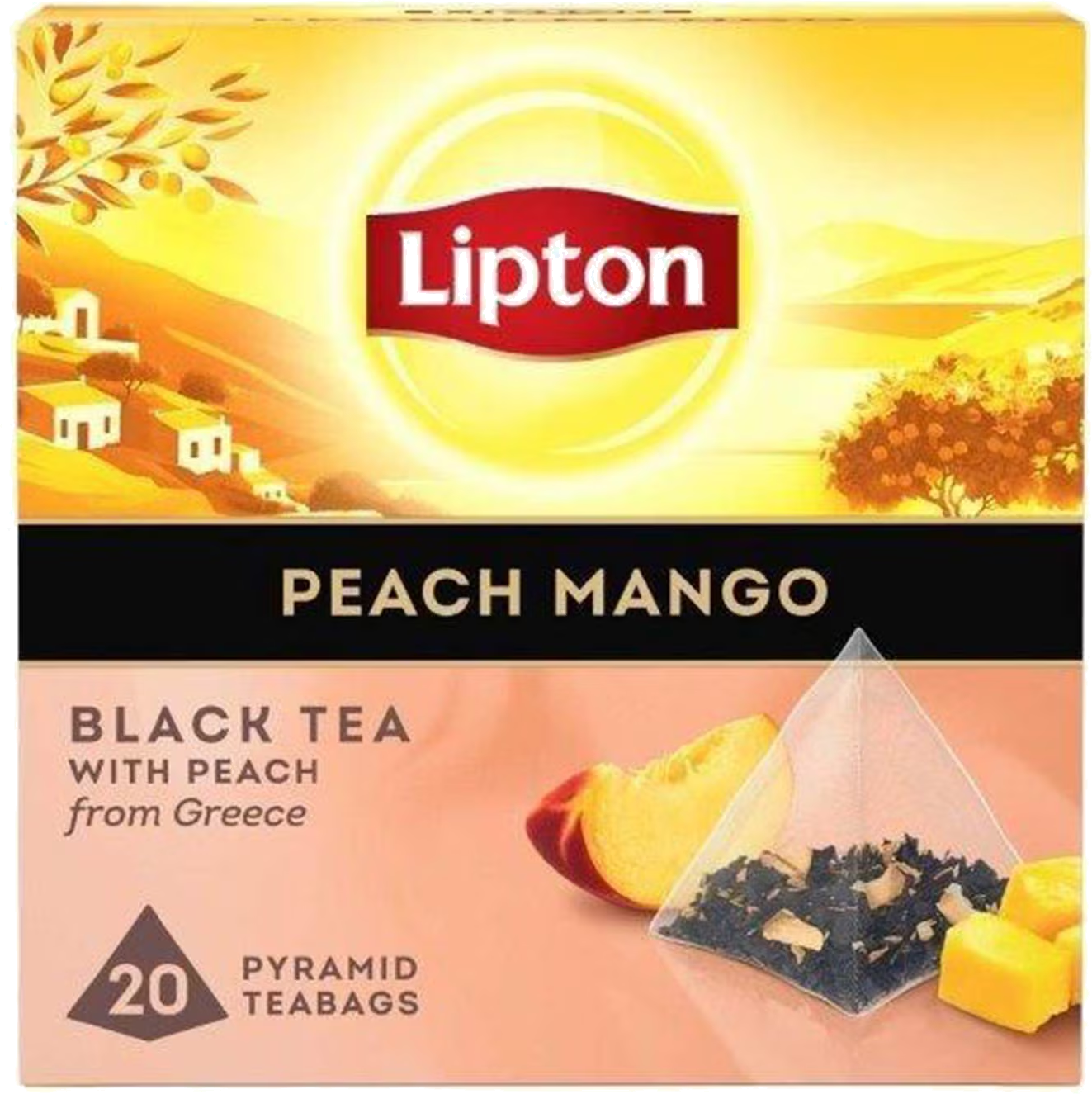 LIPTON BLACK TEA PEACH MANGO