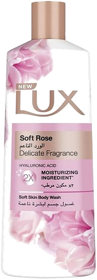 LUX BW SOFT ROSE 500ML