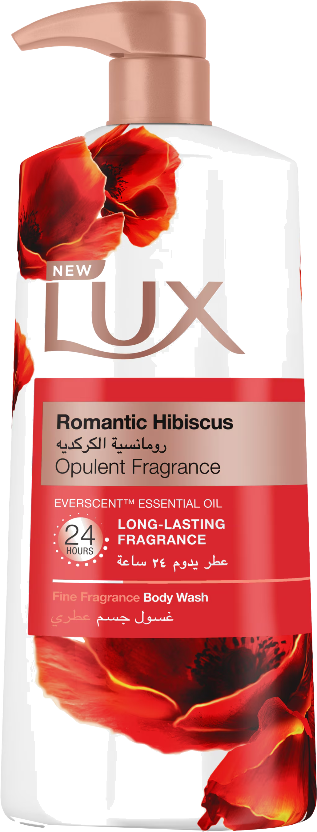 LUX ROMANTIC HIBISCUS 750ML