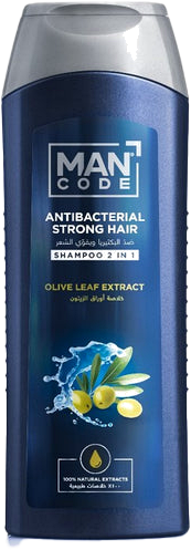 MAN CODE SHA.2IN1 REG.ANTIBAC.400ML*20%
