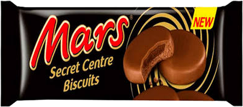 MARS SECRET CENTRE BISCUITS