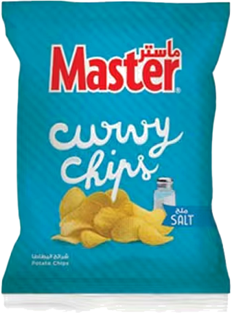 MASTER CURVY CHIPS SALT