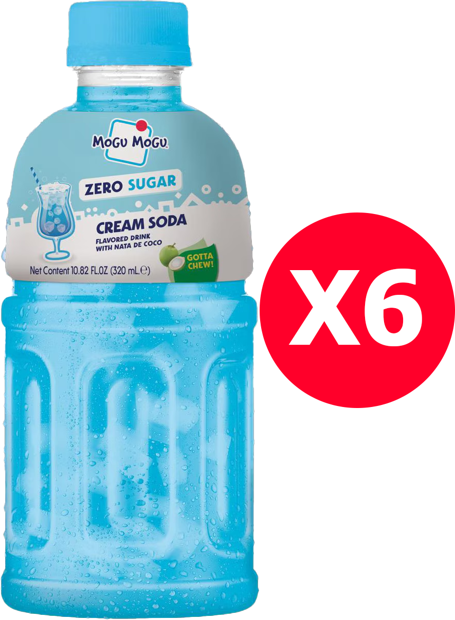 MOGU MOGU 0SUGAR CREAM SODA