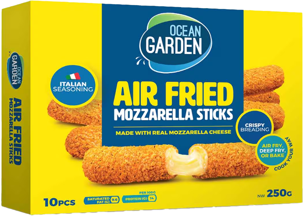 OCEAN GARDEN AIR FRIED CHEESE ROLLS