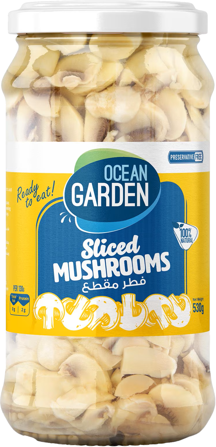 OCEAN GARDEN SLICED MUSHROOMS
