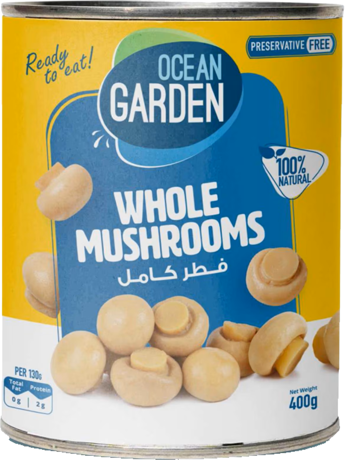 OCEAN GARDEN WHOLE MUSHROOMS.