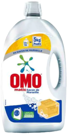 OMO MATIC SAVON DE MARSEILLE 2.5L
