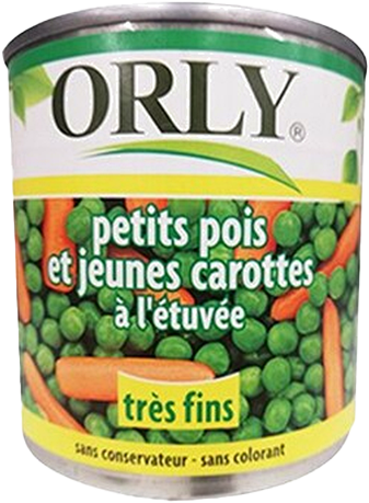 ORLY PEAS &CARROT