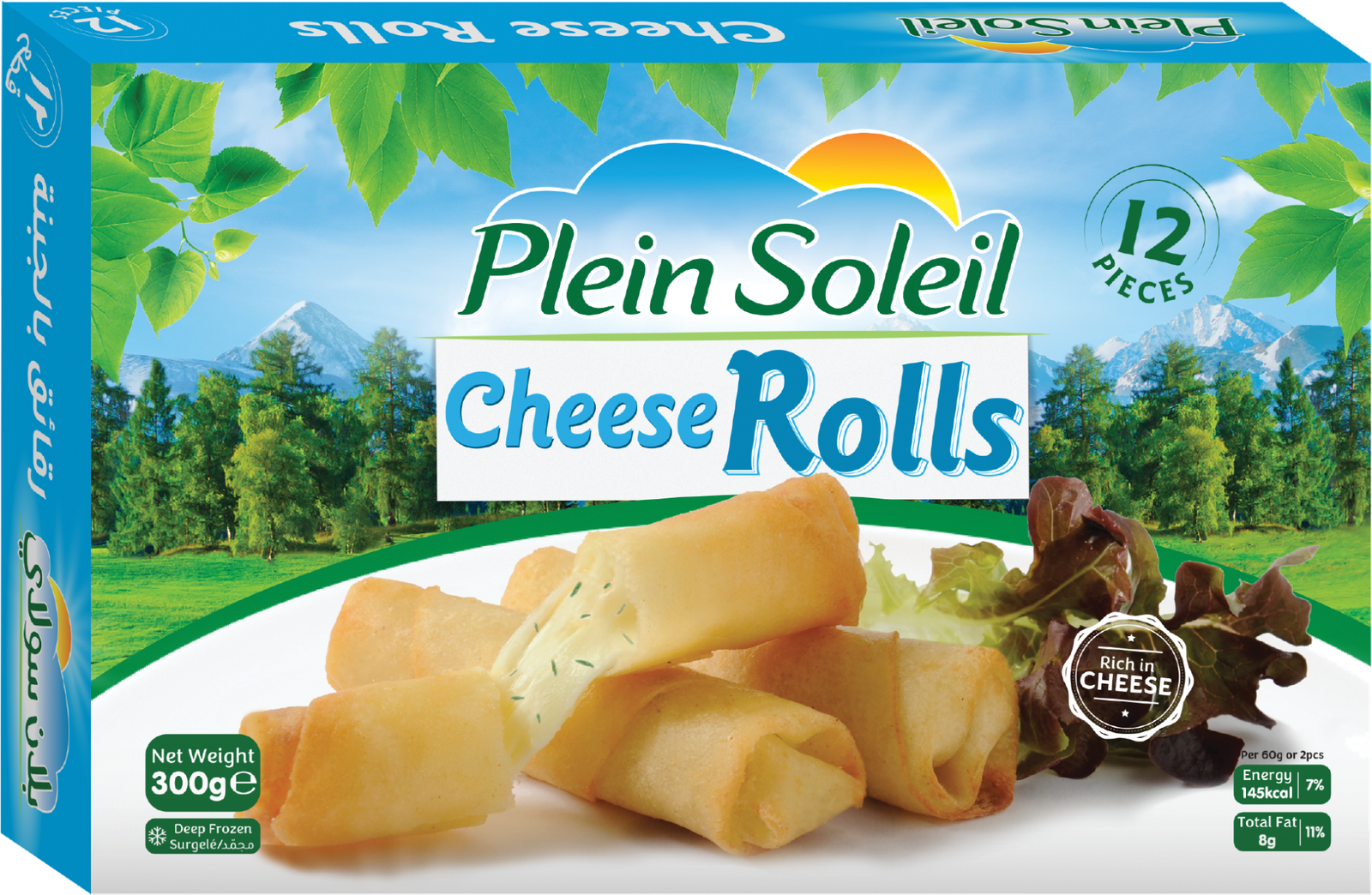PLEIN SOLEIL CHEESE ROLLS