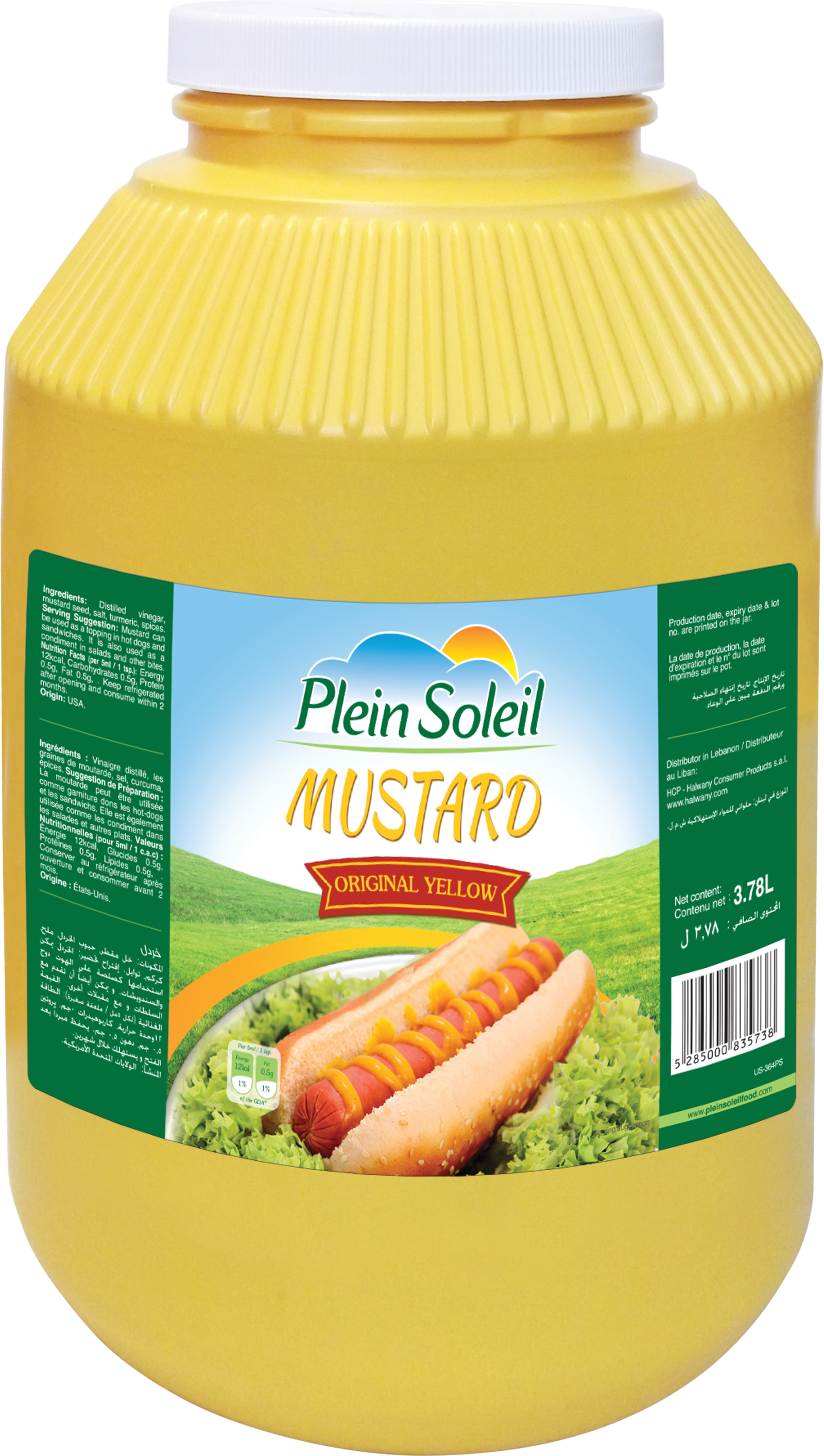 PLEIN SOLEIL MUSTARD