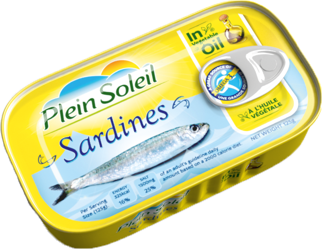 PLEIN SOLEIL SARDINES IN OIL
