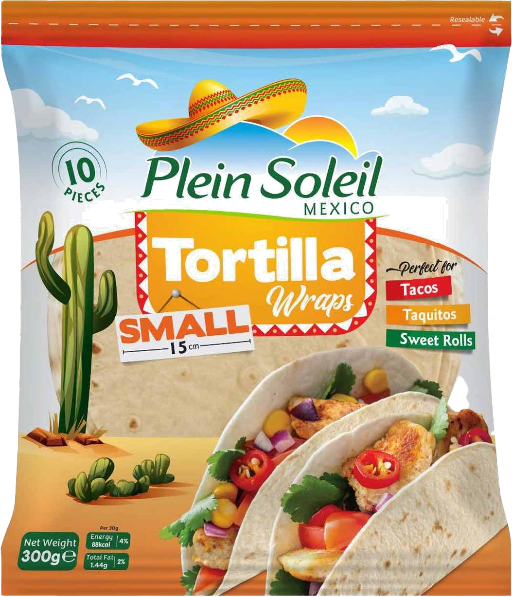 PLEIN SOLEIL TORTILLA WRAP SMALL