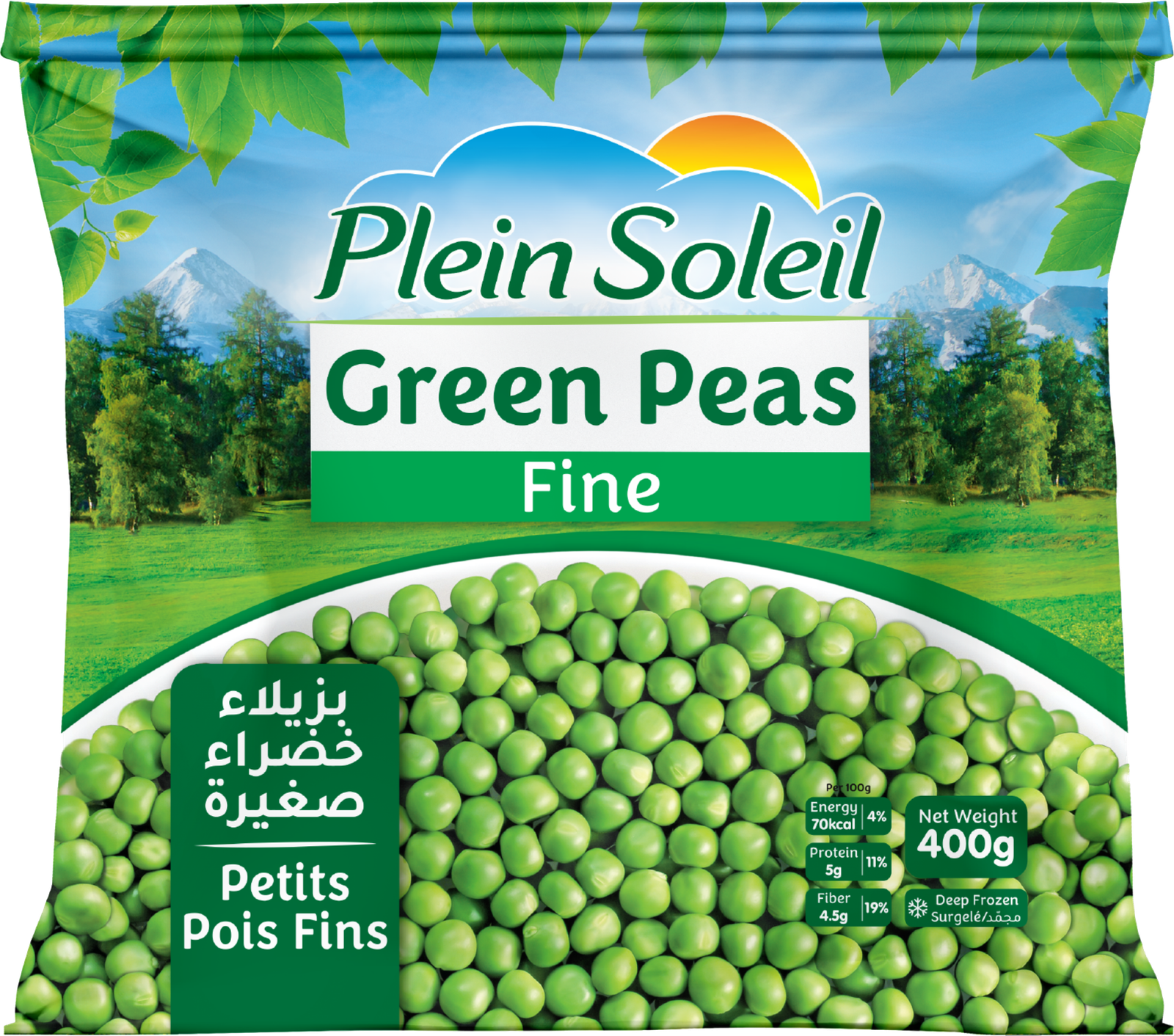 PLEIN SOLEILK GREEN PEAS
