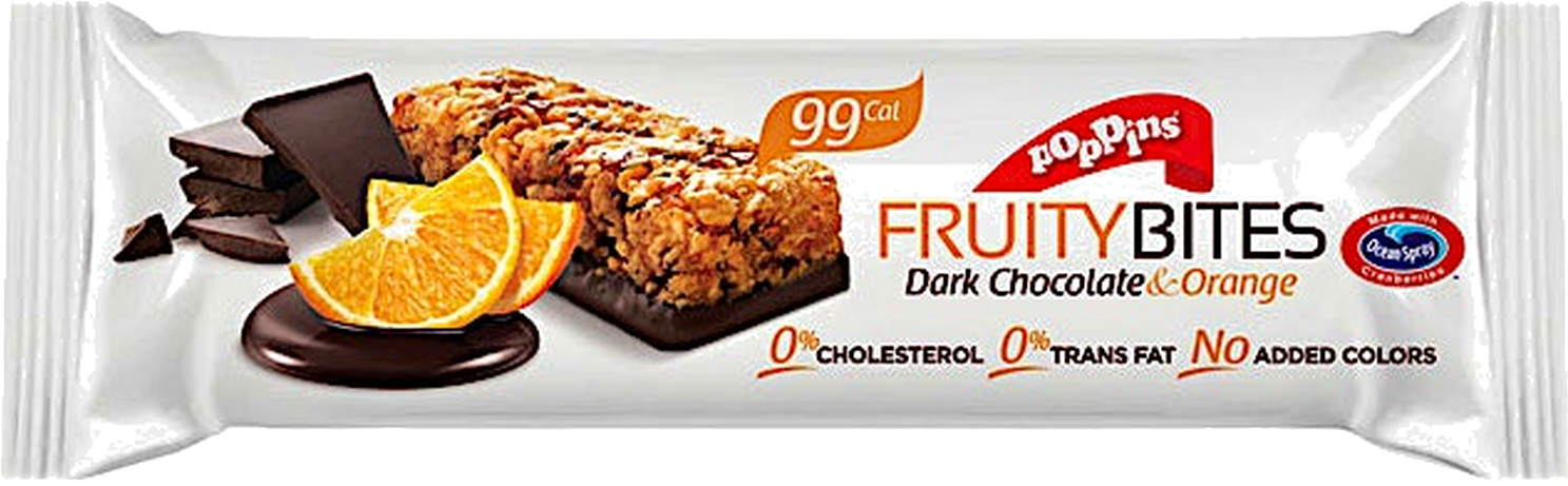 POPINS FRUITY BITES CHOCO ORANGE
