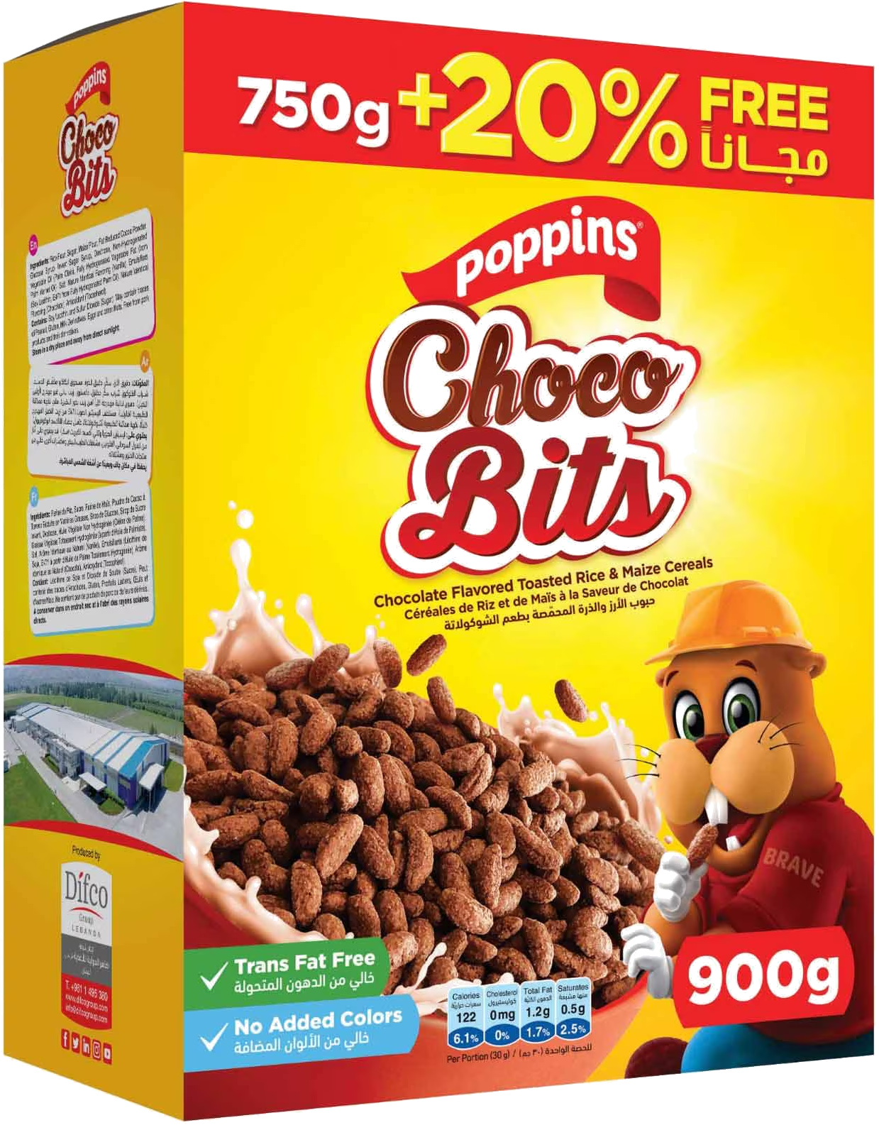 POPPINS CHOCO BITS +20%