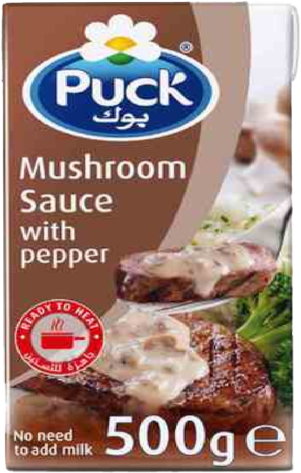 PUCK MUSHROOMS SAUCE