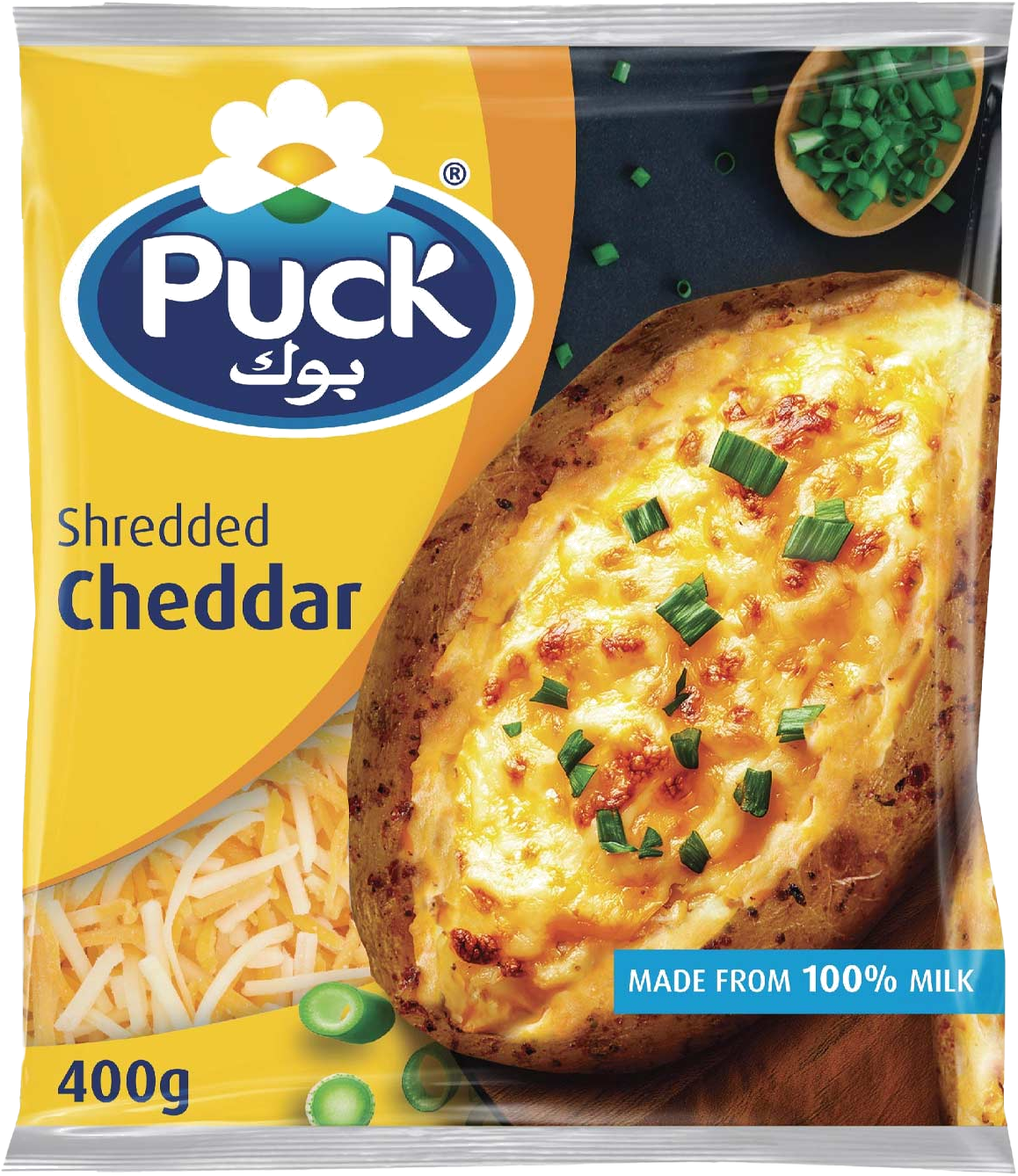 PUCK SHRED CHEDDARELLA