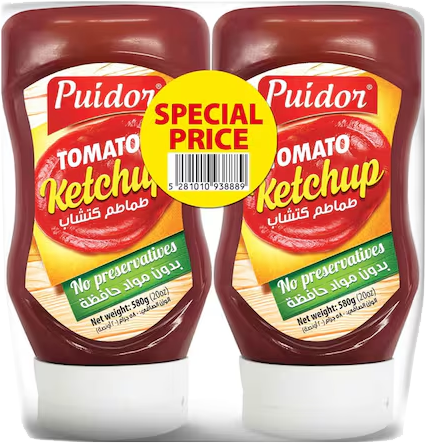 PUIDOR KETSHUP OFFER