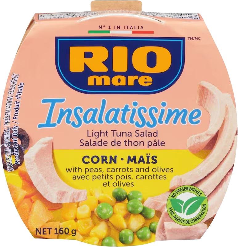 RIO MARE SALATUNA CORN 30%