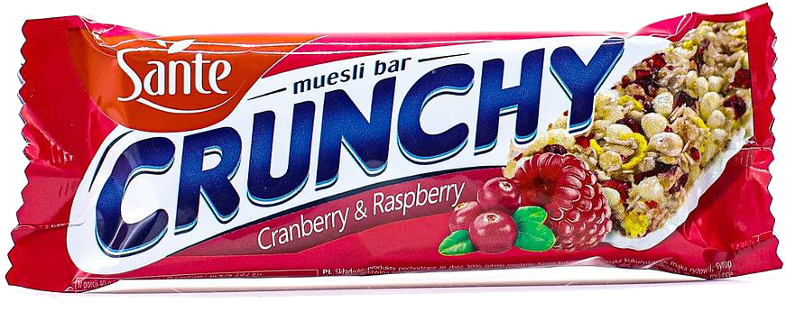 SANTE CRUNCHY CRANB.&RASPBERRY