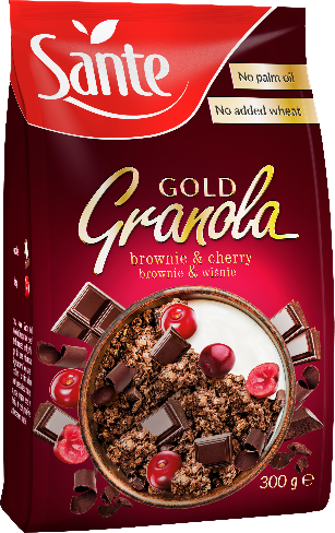 SANTE GOLD GRANOLA BROWNIE CHERRY