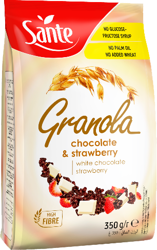 SANTE GRANOLA CHOCO & STRWBERRY