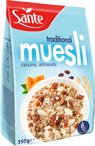 SANTE  TRADIT MUESLI WHOLE GRAIN