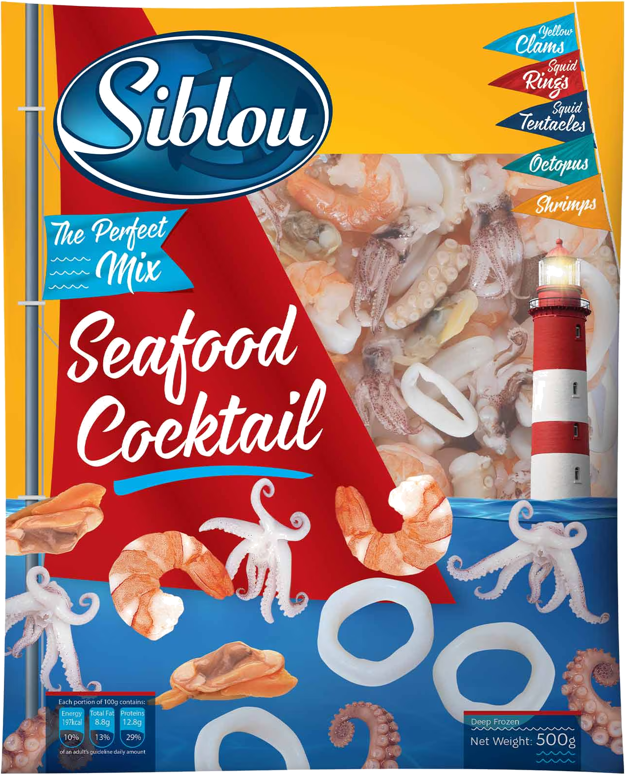 SIBLOU SEAFOOD COCKT.BAG