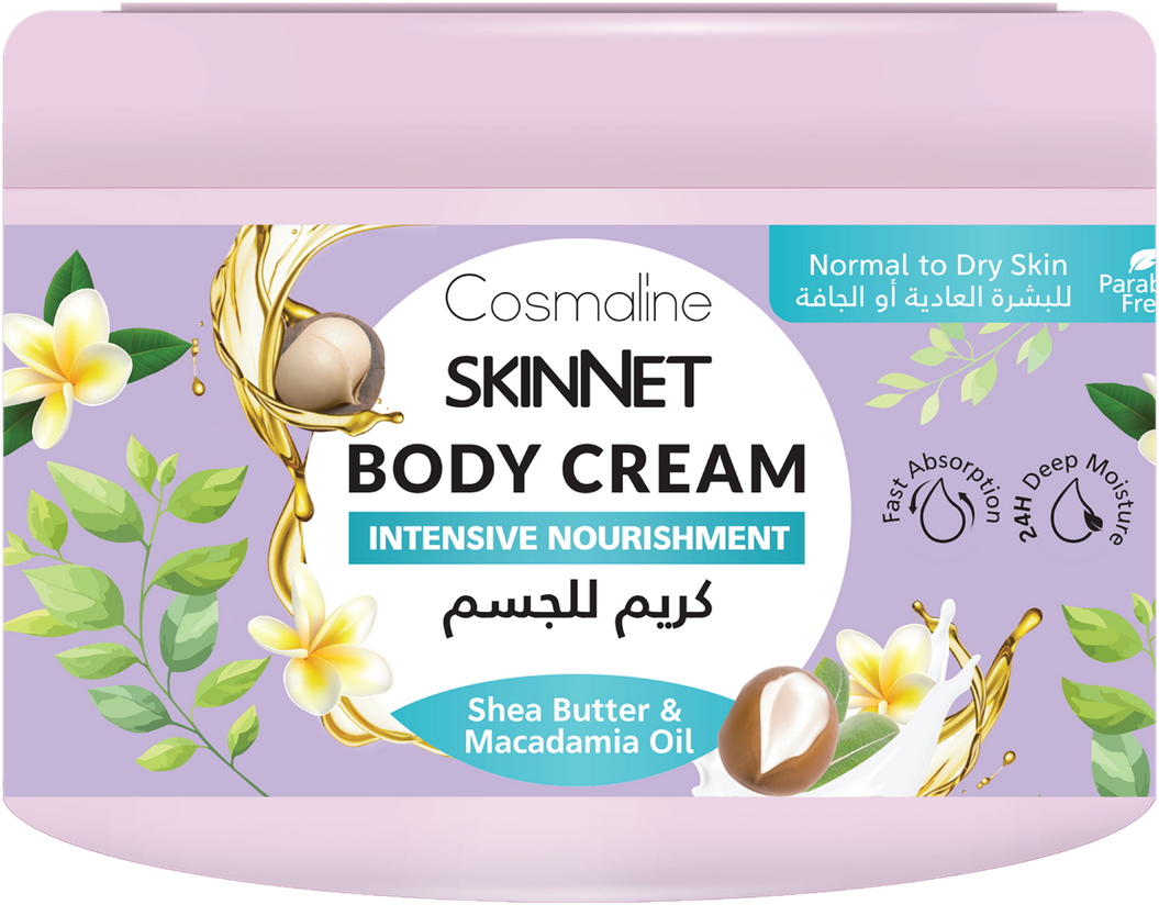 SKINNET BODY CREAM INT.NOUR.
