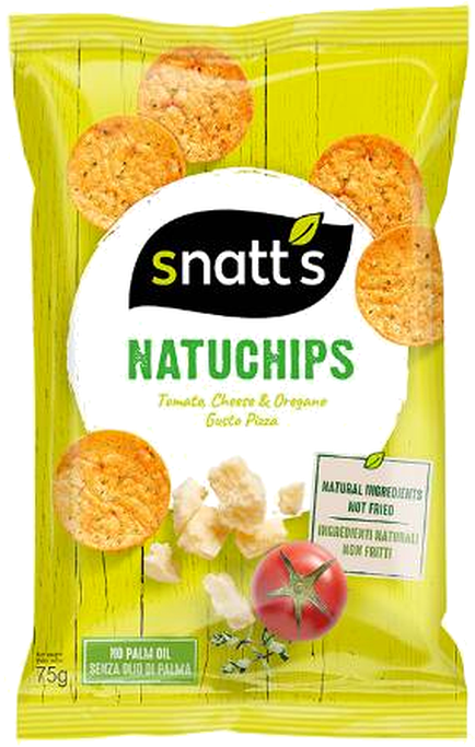 SNATTS NATUCHIPS CHEESE&SPICES