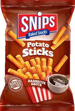 SNIPS CHIPS BBQ STICKS