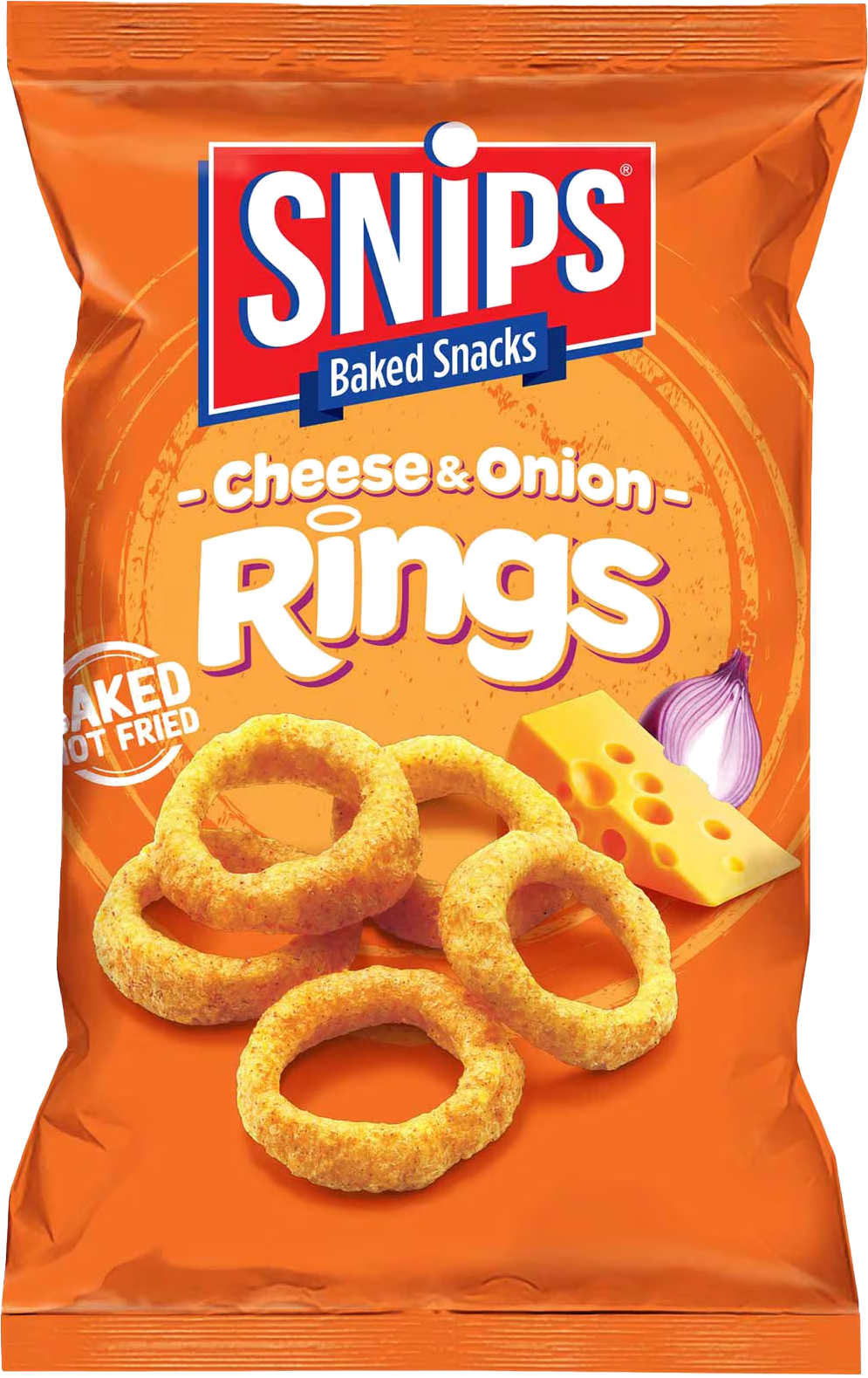 SNIPS CURLS RINGS CHEESE&ONION