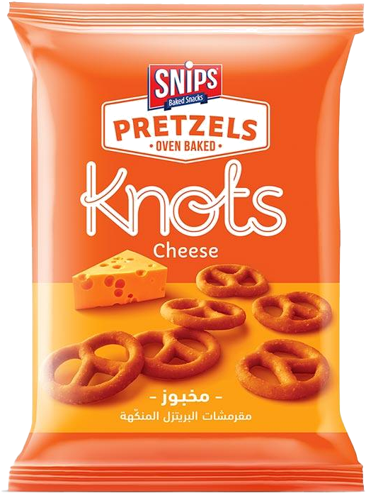 SNIPS PRETZELS KNOTS CHEESE
