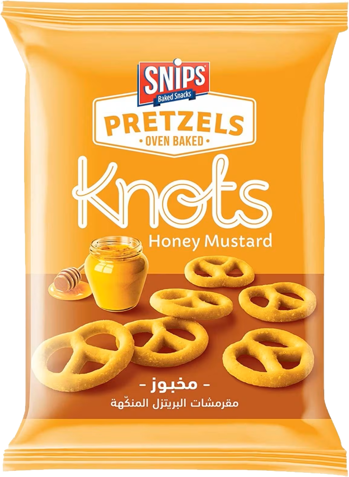 SNIPS PRETZELS KNOTS HONEY MUSTARD