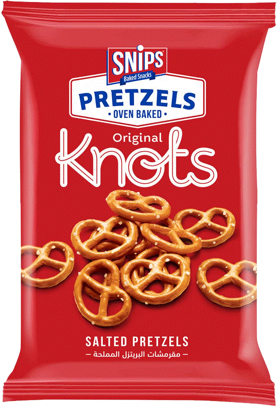 SNIPS PRETZELS KNOTS SALT