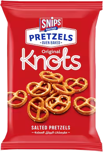 SNIPS PRETZELS KNOTS SALT