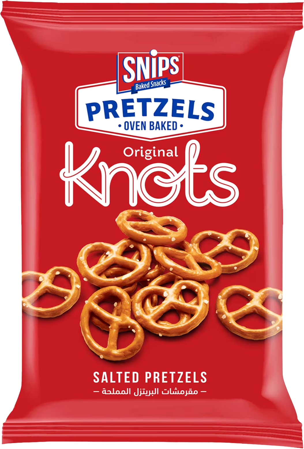 SNIPS PRETZELS KNOTS SALT