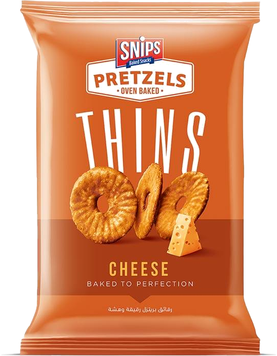 SNIPS PRETZELS THINS CHEESE