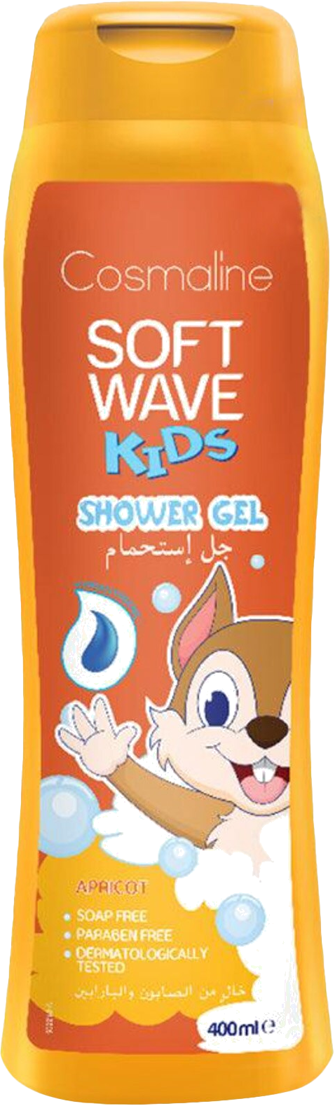 SOFT W SHOWER GEL APRICOT 400ML