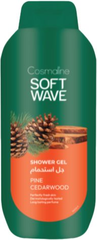 SOFT WAVE SHOWER GEL PINE CEDAR. 650ML