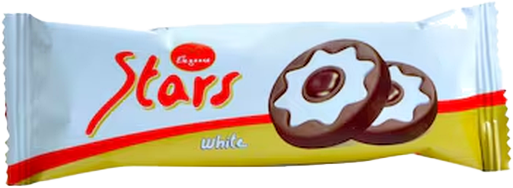 STARS WHITE CHOCO