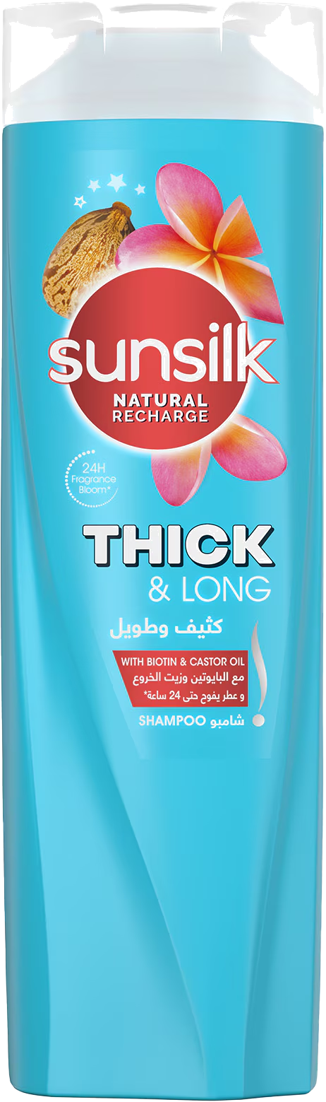SUNSILK SHAM. THICK&LONG 350ML