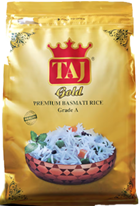TAJ GOLD BASMATI RICE