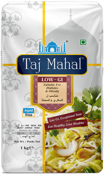 TAJ LOW DIABETES WHITE RICE 800G